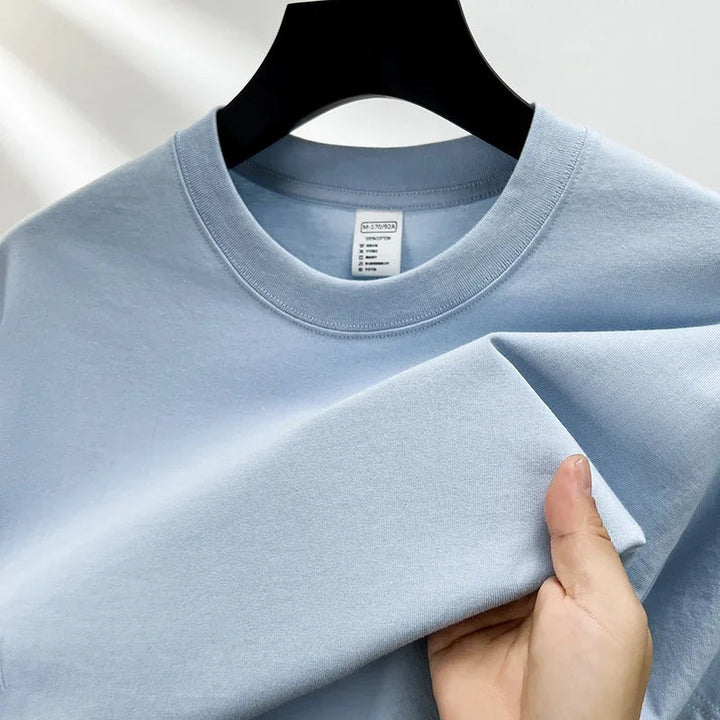 Herr T-shirt | Oversized | Kort Ärm | Rund Hals | Sommar