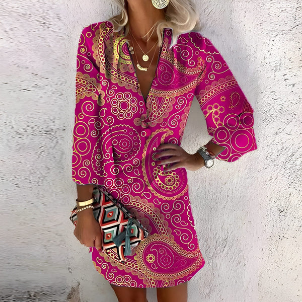 Miniklänning för Dam | Chic & Iögonfallande | Elegant Sommarstil | Polyester