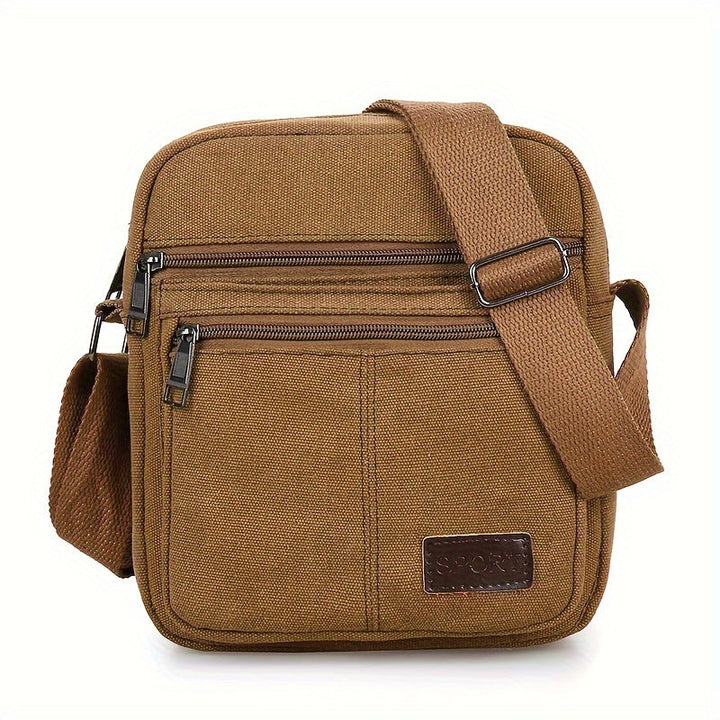 Herr Väska | Minimalistisk Casual | Med Dragkedja | Året Runt
