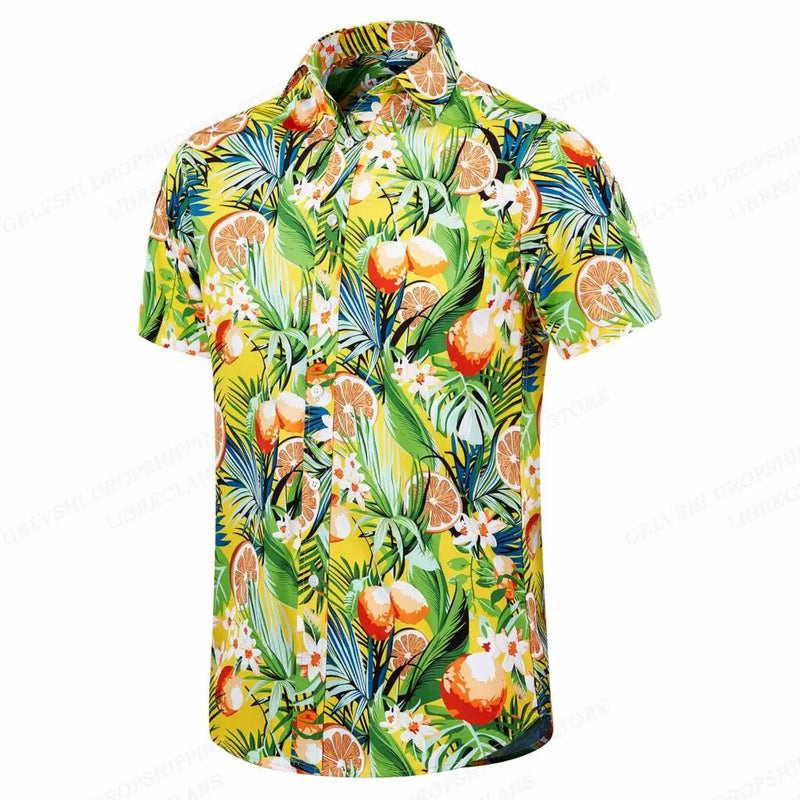 Herr Skjorta | Palmtryck | Somrig look | Sommar