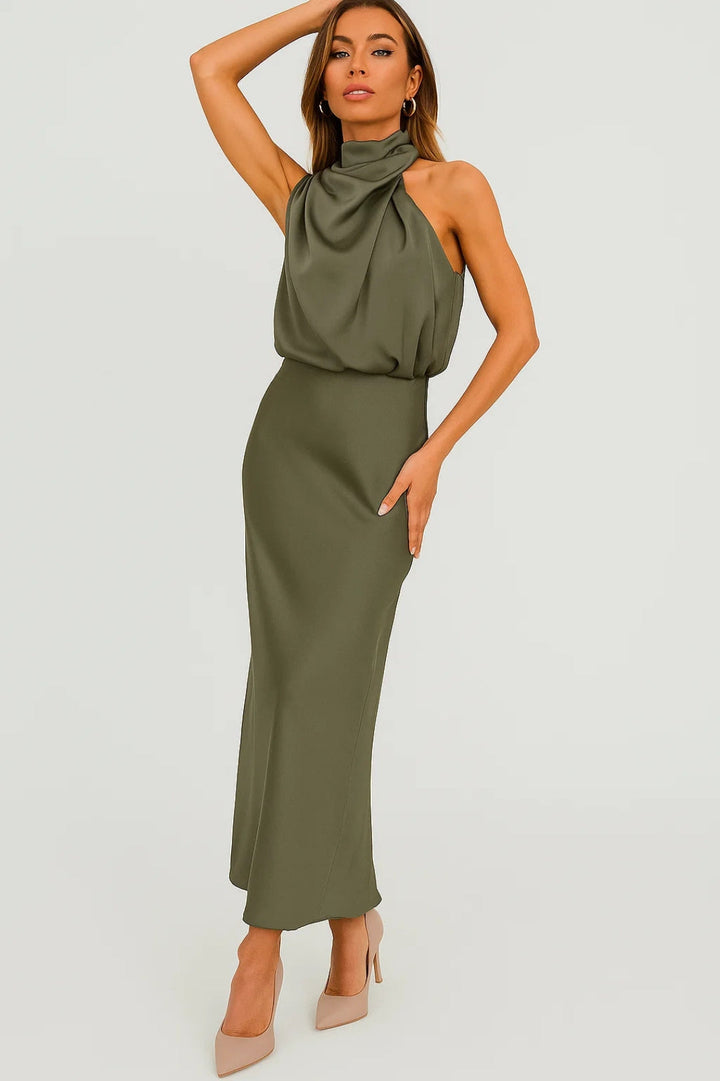 Damer Klänning | Halterneck | Maxi | Sommar