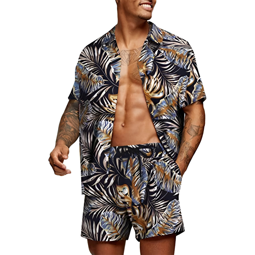 Herr Set | Relaxed Fit | Kort Ärm | Sommar