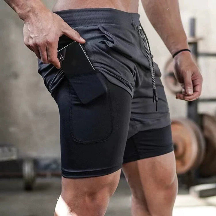 Herr Shorts | Slimfit | Med Dragsko | Sommar