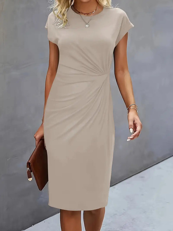 Dam Klänning | Elegant | Kort Ärm | Sommar