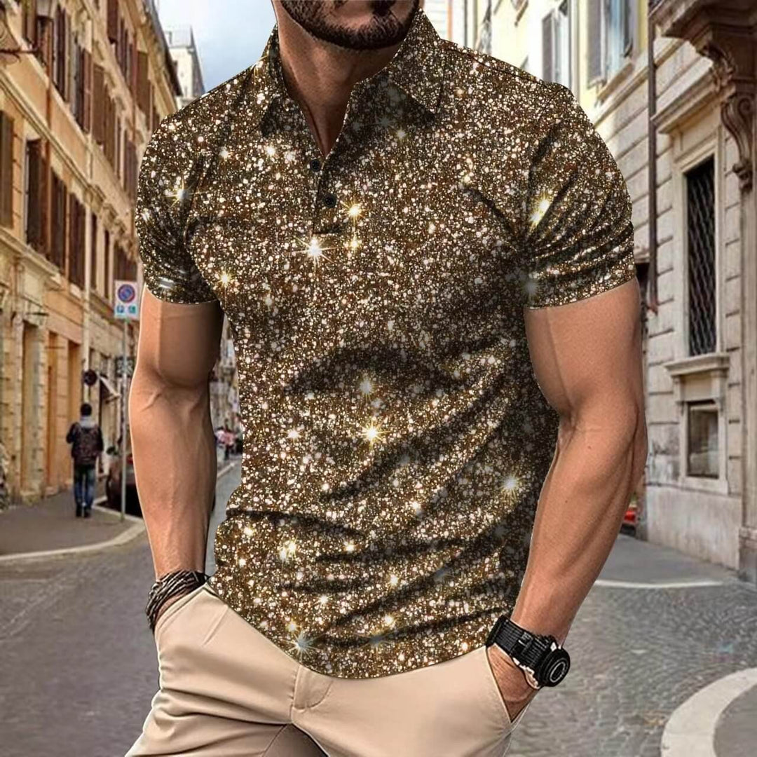 Herr Polo | Slimfit | Knappar Krage | Sommar