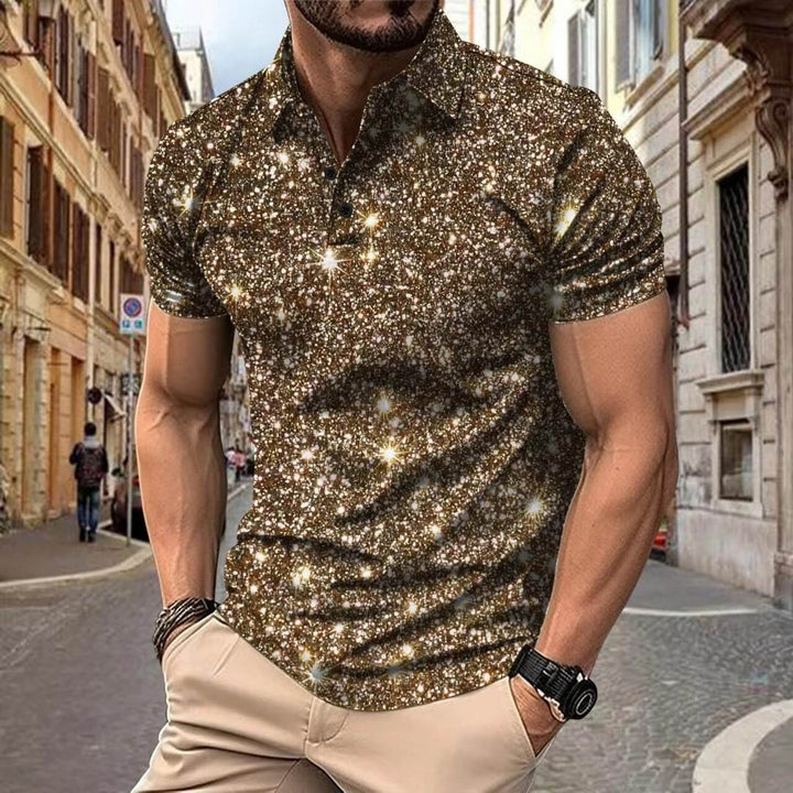 Herr Polo | Slimfit | Knappar Krage | Sommar