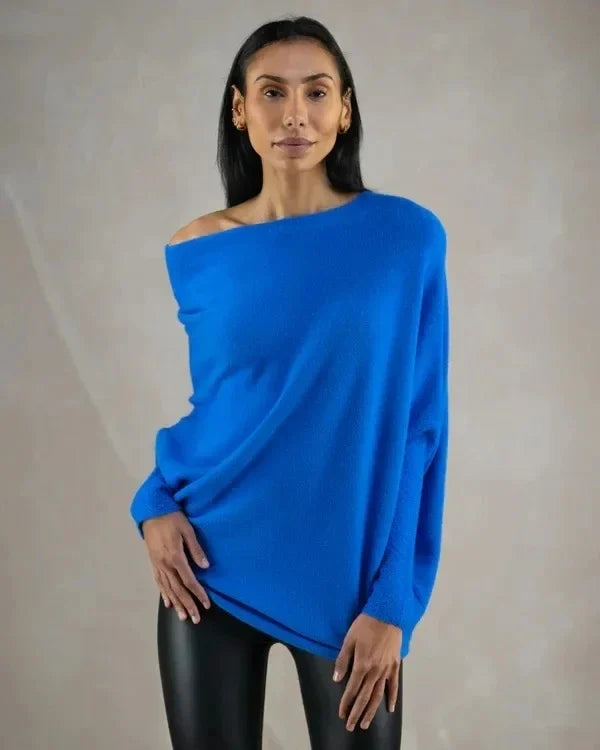 Damtröja | Asymmetrisk & Draperad | Chic design | Enkel förfining
