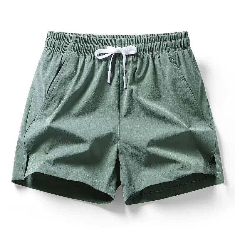 Herr Shorts | Tapered Fit | Elastisk Midja | Sommar
