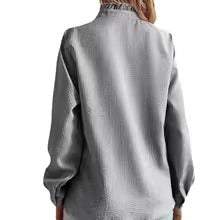 Skjorta Dam | Blus | Volangdetaljer | Elegant