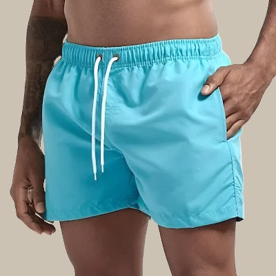Herr Shorts | Rak Modell | Med Dragsko | Sommar