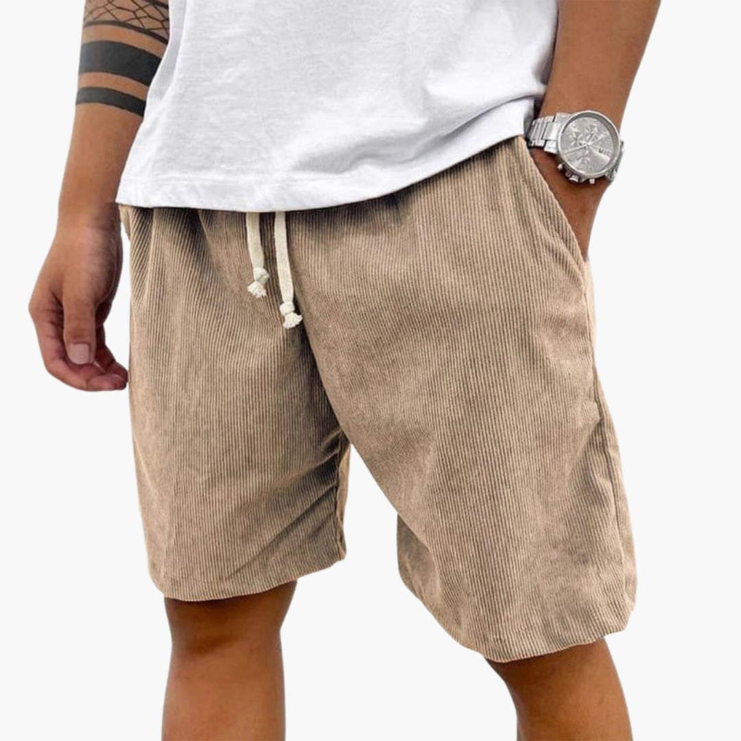 Herr Shorts | Avslappnad | Elastisk Midja | Sommar