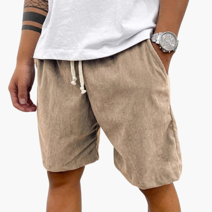 Herr Shorts | Avslappnad | Elastisk Midja | Sommar