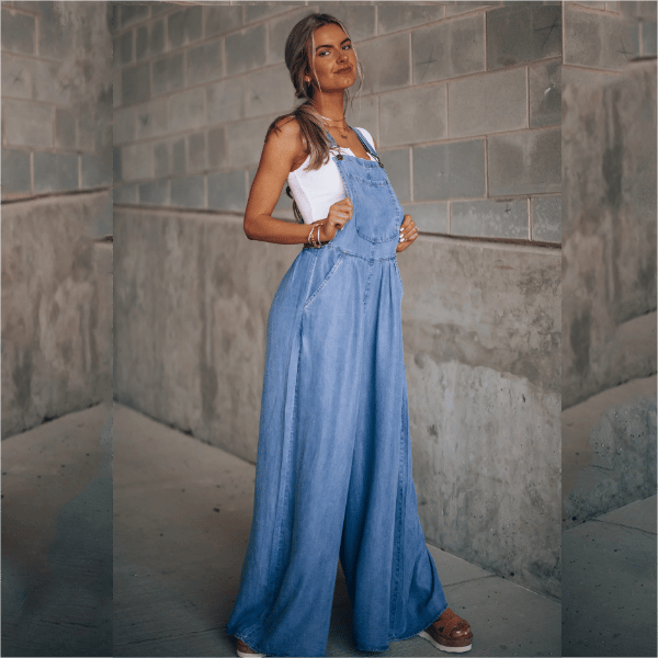 Jumpsuit för kvinnor | Snygg denim | Chic & bekväm | Casual elegant
