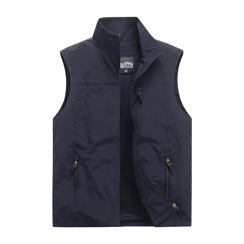 Herr Bodywarmer | Sportig | Lätt Design | Sommar