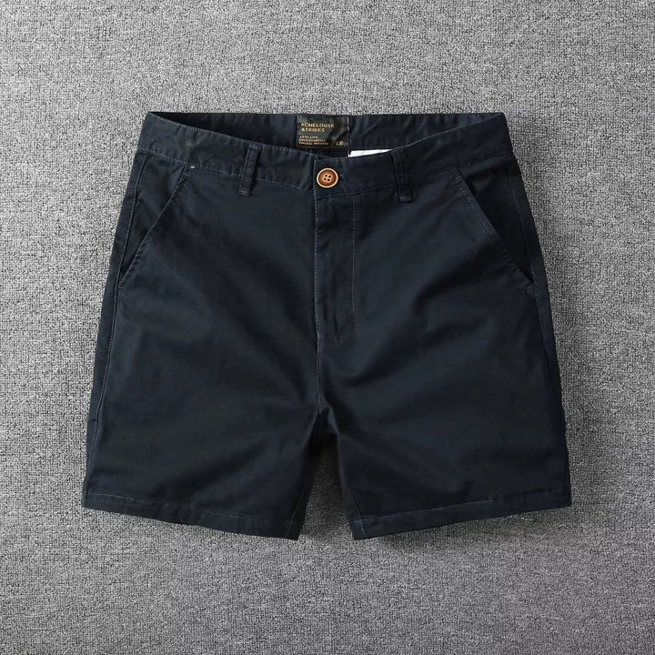 Herr Shorts | Slimfit Kort | Knoopsluiting | Sommar