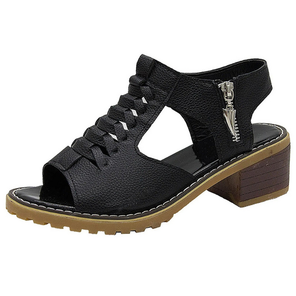 Höga Klack Sandaler | Skor Dam | Peep Toe & Korsade Remmar