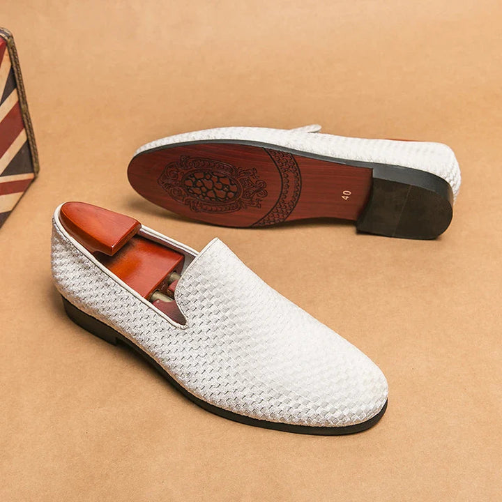 Herr Loafers | Vävd Struktur | Instapmodell | Sommar
