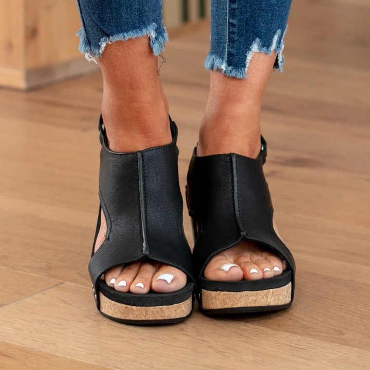 Dam Sandaler | Kilklack | Öppen tå | Sommar