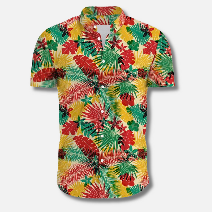 Herr Skjorta | Regular Fit | Kort Ärm | Sommar