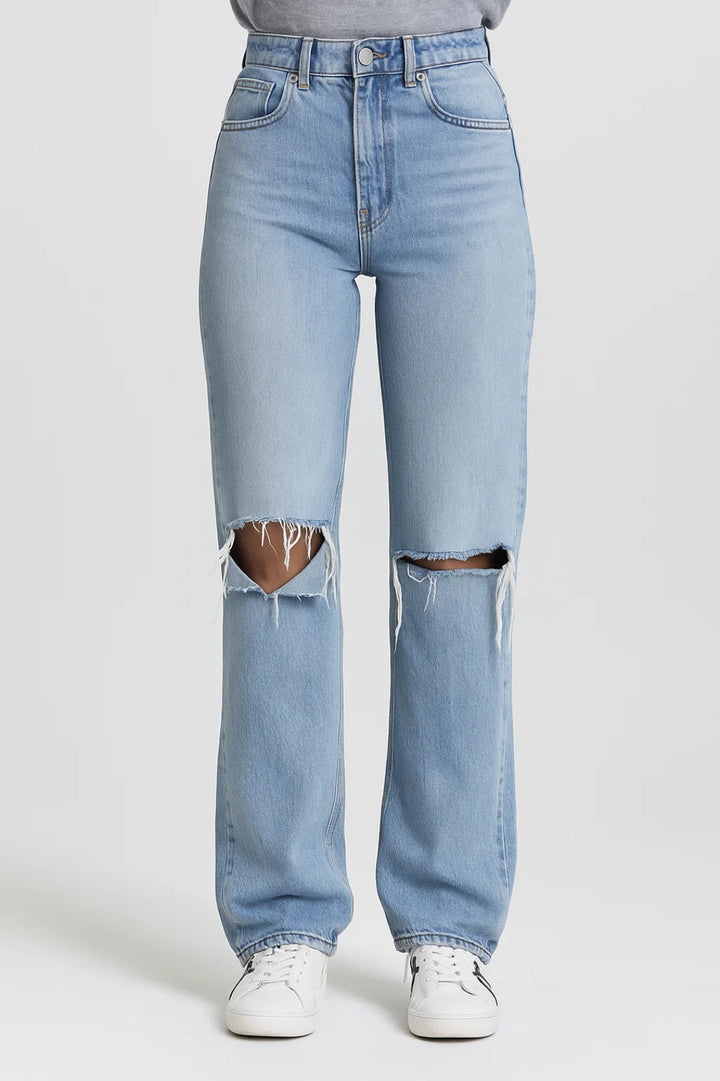 Dam Jeans | Straight | Hög Midja | Vintage