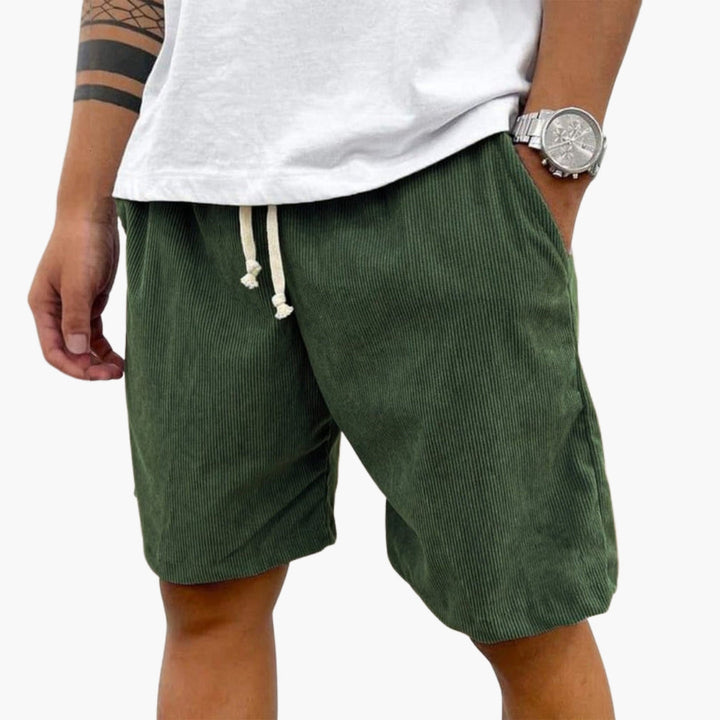 Herr Shorts | Avslappnad | Elastisk Midja | Sommar