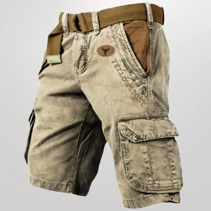 Herr Cargo Shorts | Praktisk Design | Casual Look | Sommar