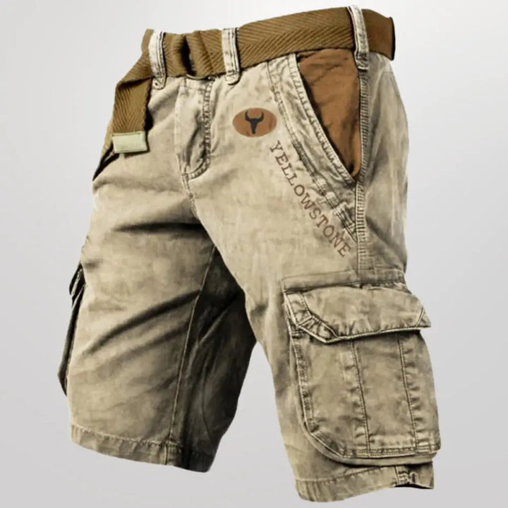 Herr Cargo Shorts | Praktisk Design | Casual Look | Sommar