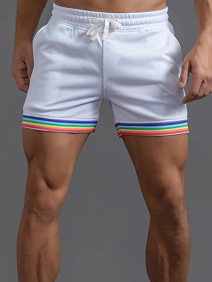 Herr Shorts | Slimfit | Med Snörning | Kort Modell | Sommar