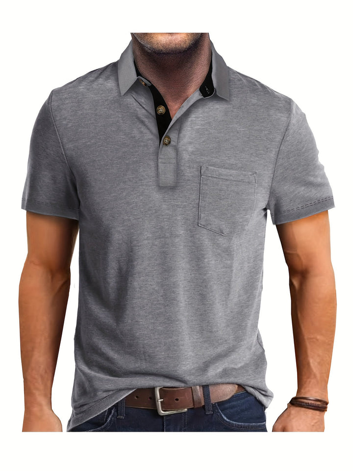 Herr Piké | Regular Fit | Bröstficka | Sommar