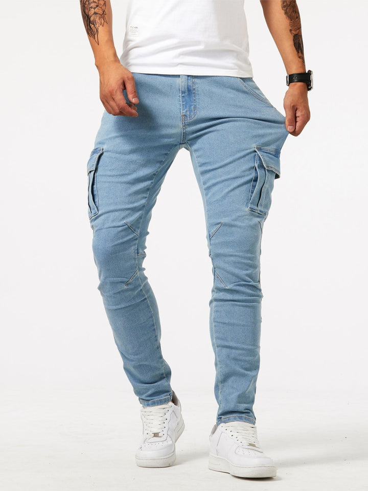 Herr Byxor | Cargo | Slimfit | Sommar