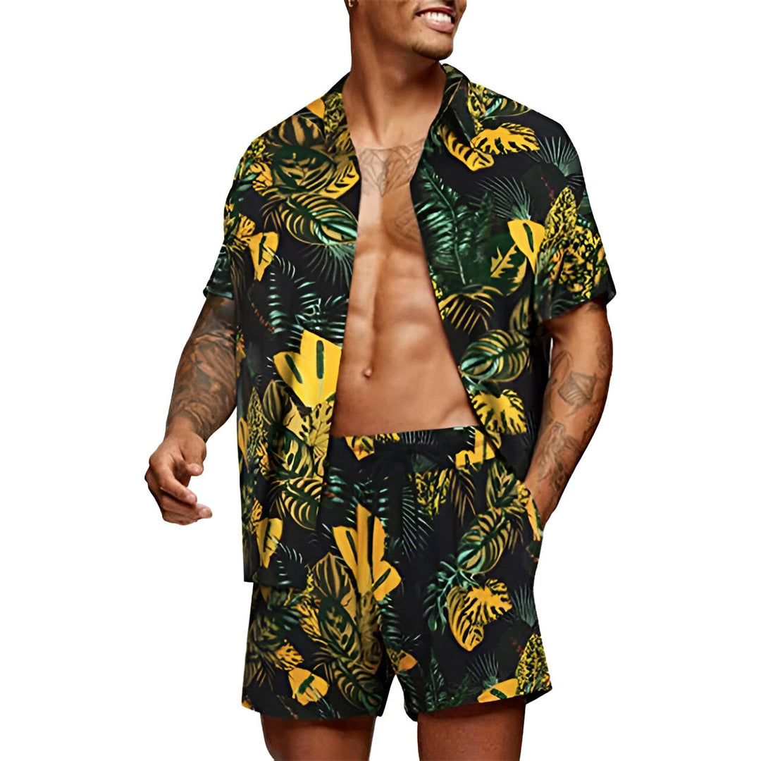 Herr Set | Relaxed Fit | Kort Ärm | Sommar