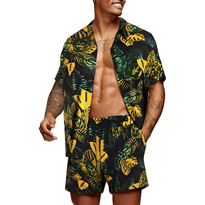 Herr Set | Relaxed Fit | Kort Ärm | Sommar