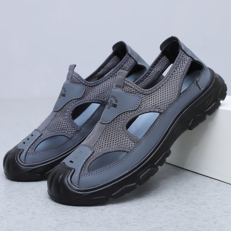 Herr Sandaler | Sportig | Öppen Design | Sommar