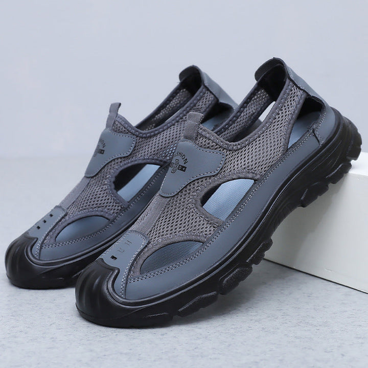 Herr Sandaler | Sportig | Öppen Design | Sommar