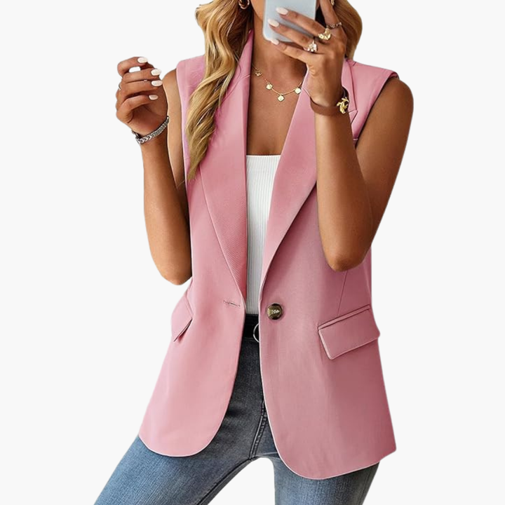 Dam Gilet | Elegant | Utan Ärmar | Sommar