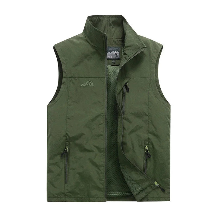 Herr Bodywarmer | Sportig | Lätt Design | Sommar