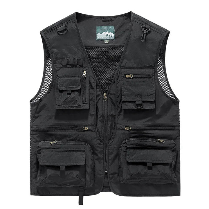 Herr Bodywarmer | Outdoor | Flera Fickor | Sommar