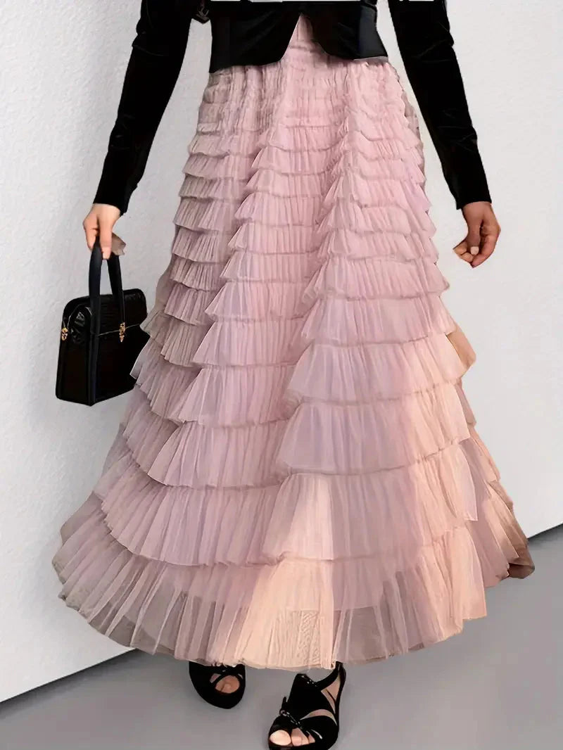 Dam Kjol | Elegant | Volangdesign | Sommar