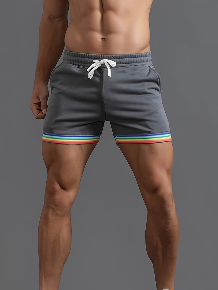 Herr Shorts | Slimfit | Med Snörning | Kort Modell | Sommar