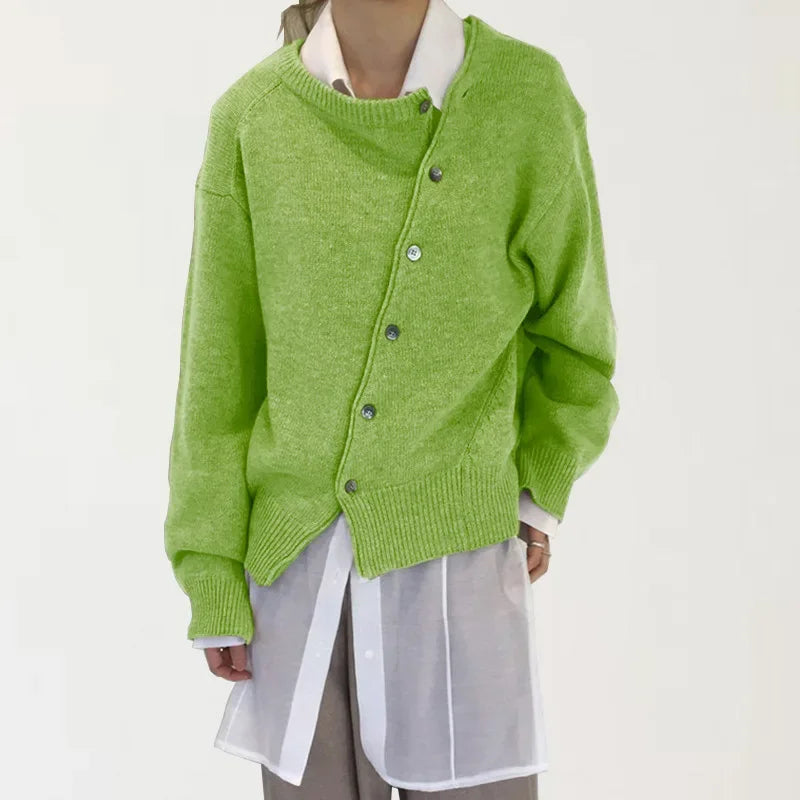 Damtröja | Mysig & Stilfstickad struktur | Casual Elegant | Enkel Komfort