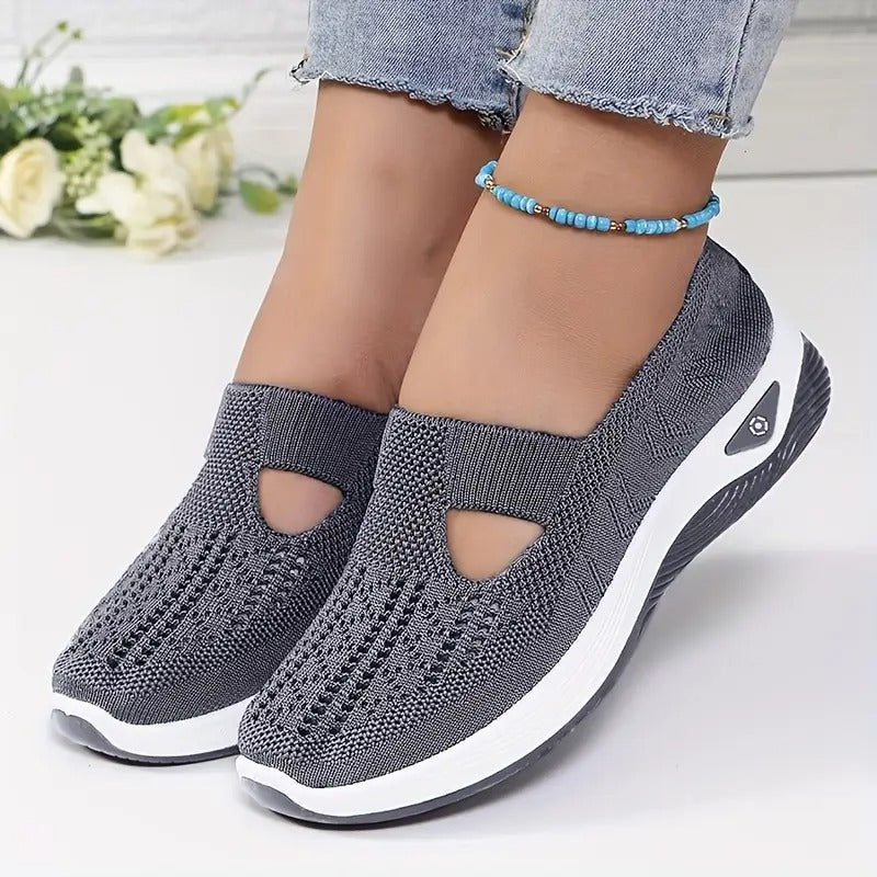 Dams Skor | Ny Stil & Andningsbara | Trendiga Slip-On Sportskor