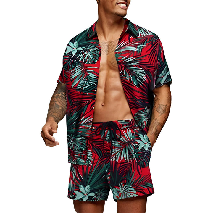 Herr Set | Relaxed Fit | Kort Ärm | Sommar