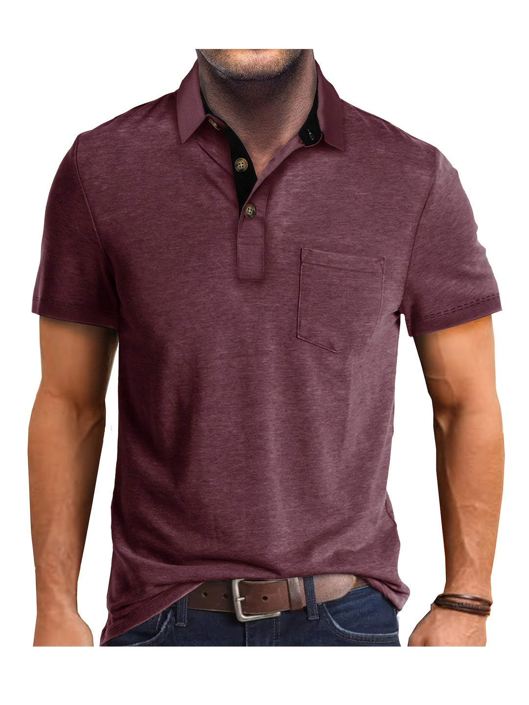 Herr Piké | Regular Fit | Bröstficka | Sommar