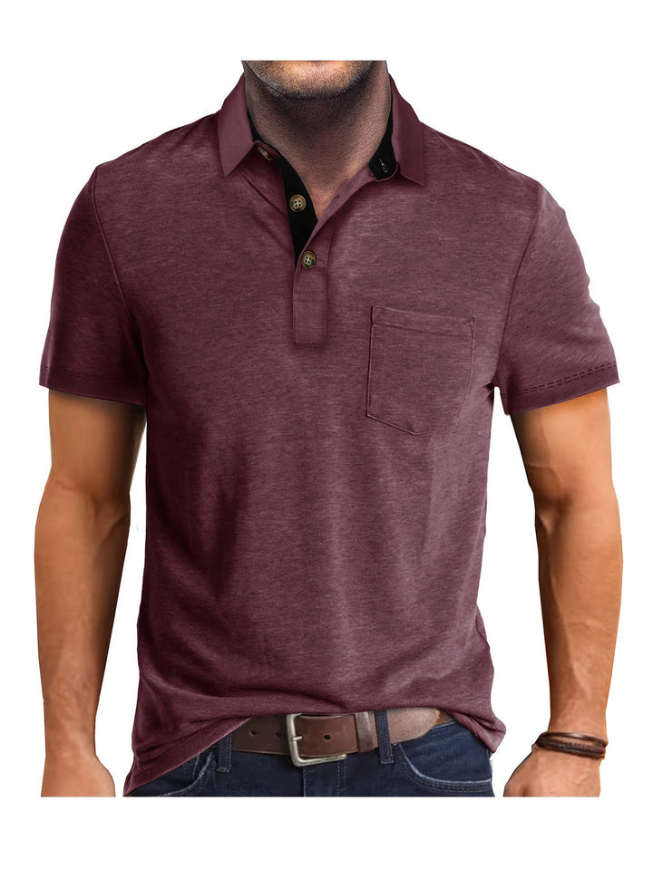 Herr Piké | Regular Fit | Bröstficka | Sommar