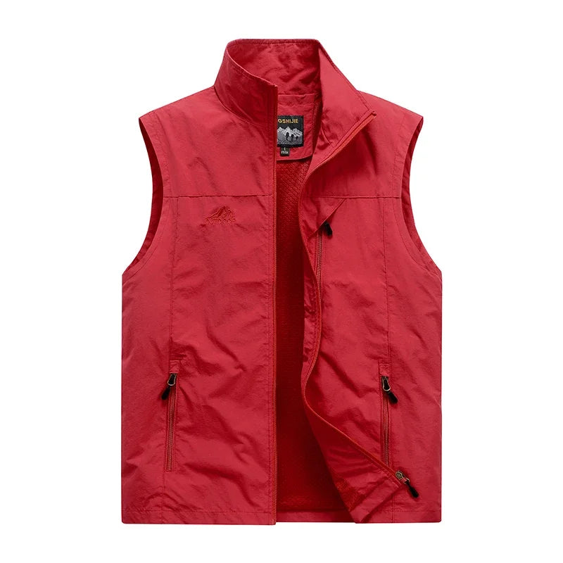 Herr Bodywarmer | Sportig | Lätt Design | Sommar