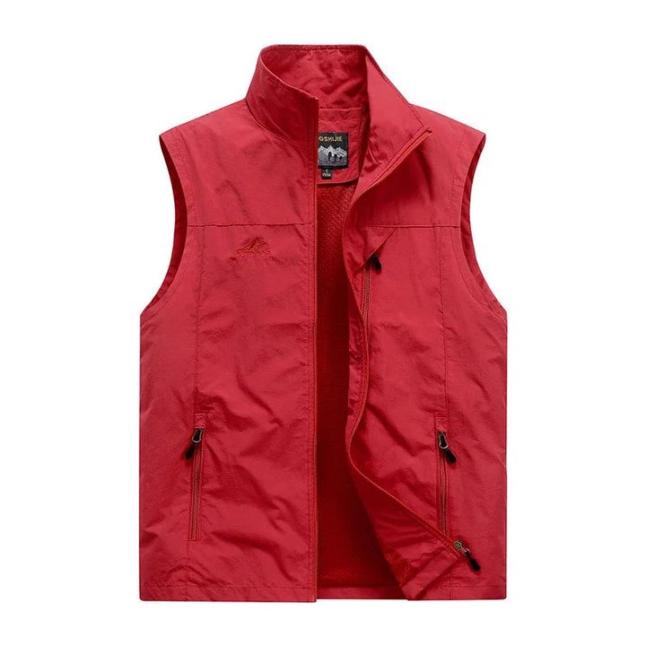 Herr Bodywarmer | Sportig | Lätt Design | Sommar