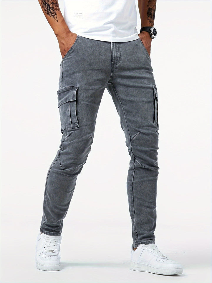 Herr Byxor | Cargo | Slimfit | Sommar