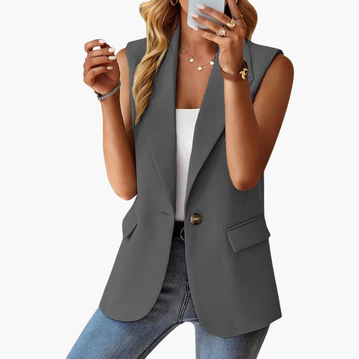 Dam Gilet | Elegant | Utan Ärmar | Sommar