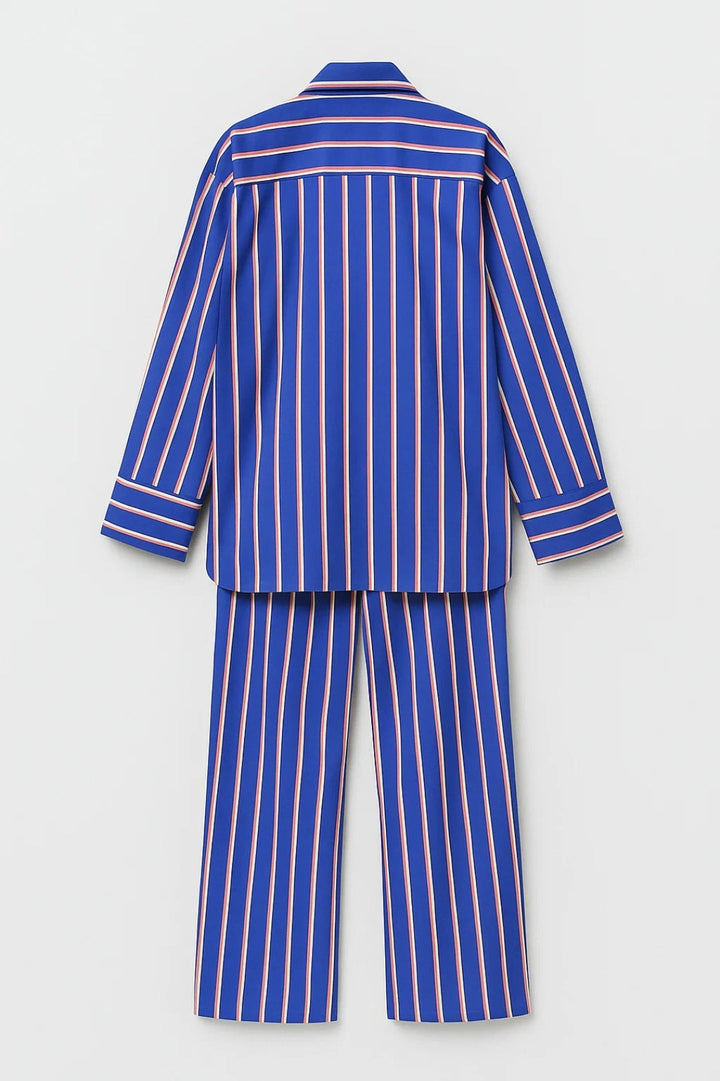 Dam Set | Oversized | Med Knappar | Sommar