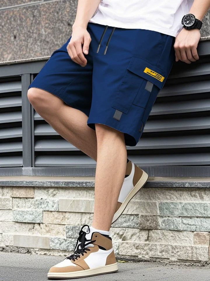 Herr Shorts | Cargo | Knytband Midja | Sommar
